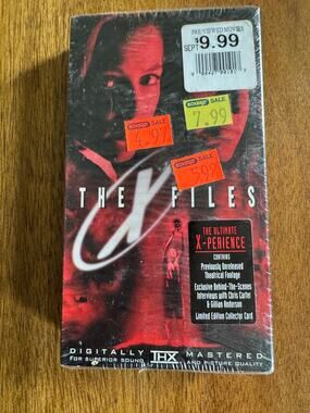 NWT The X Files VHS Sealed 1998 THX Ultimate X-Perience